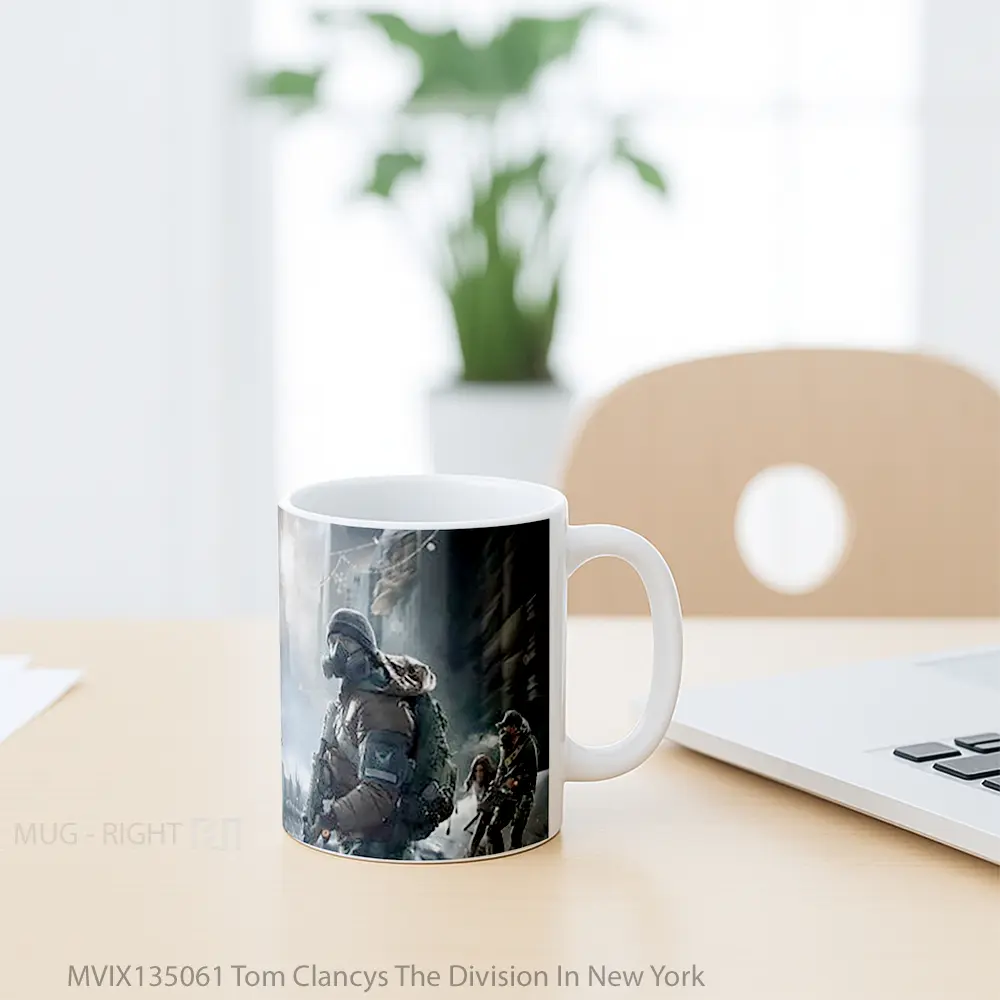 Mug Tom Clancys The Division In New York Gelas Keramik Unik - All-side / Desain