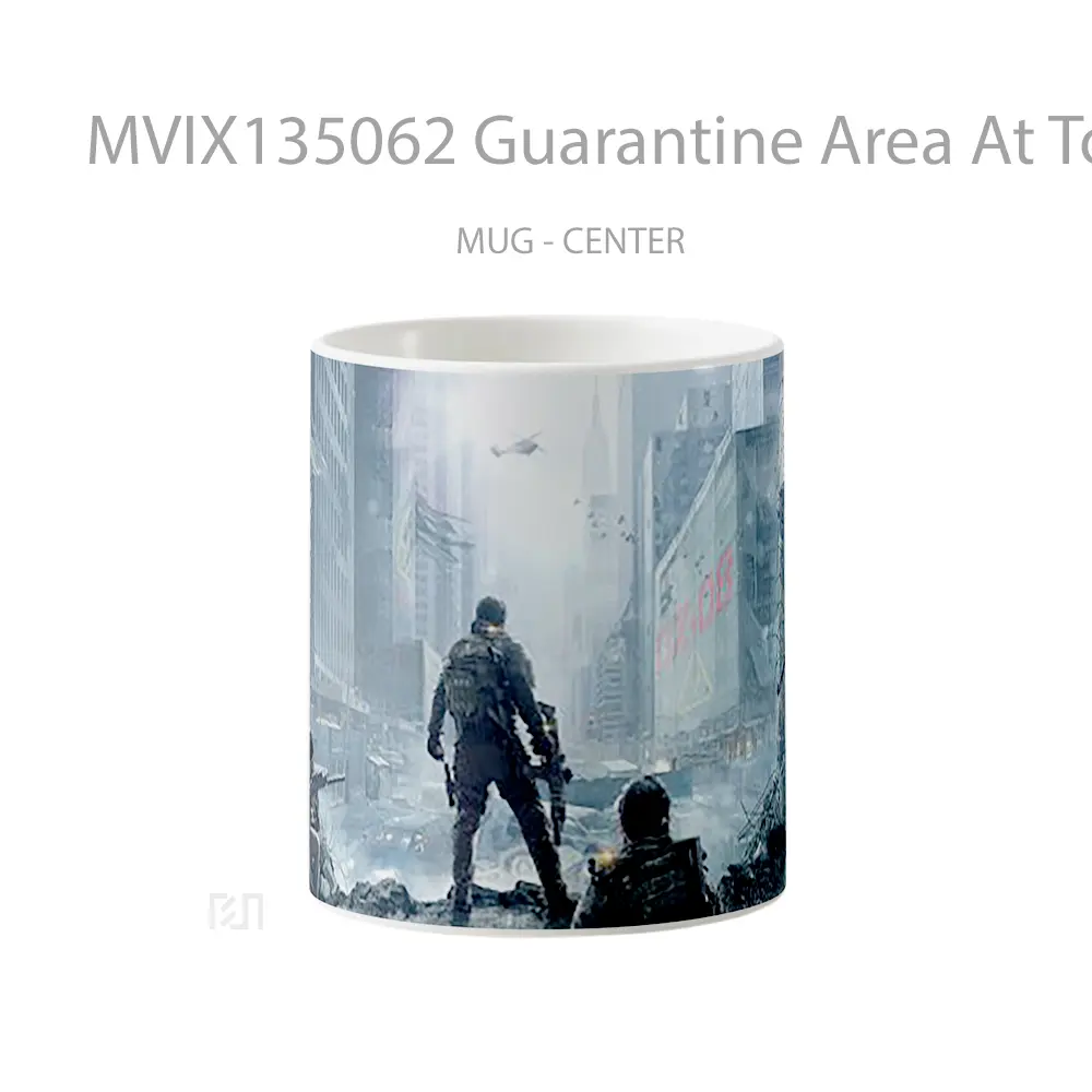 Mug Guarantine Area At Tom Clancys The Division Gelas Keramik Unik