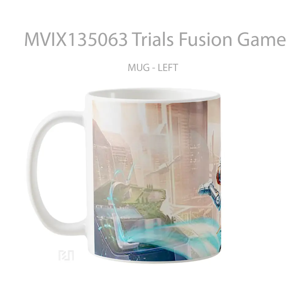 Mug Trials Fusion Game Cangkir Gamer - All-side / Desain