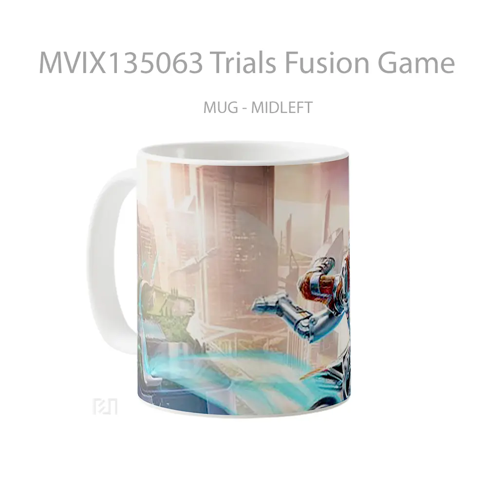 Mug Trials Fusion Game Cangkir Gamer - All-side / Desain