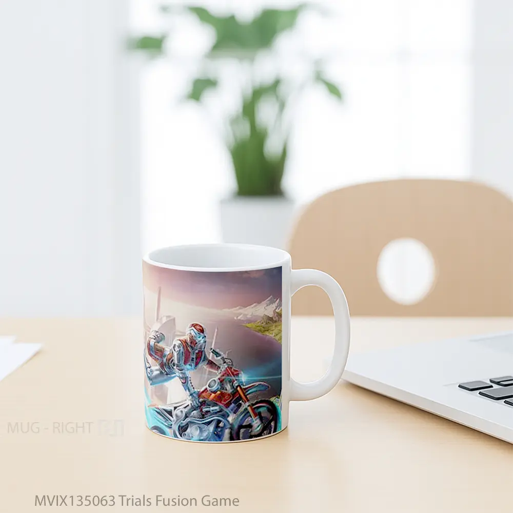 Mug Trials Fusion Game Cangkir Gamer - All-side / Desain