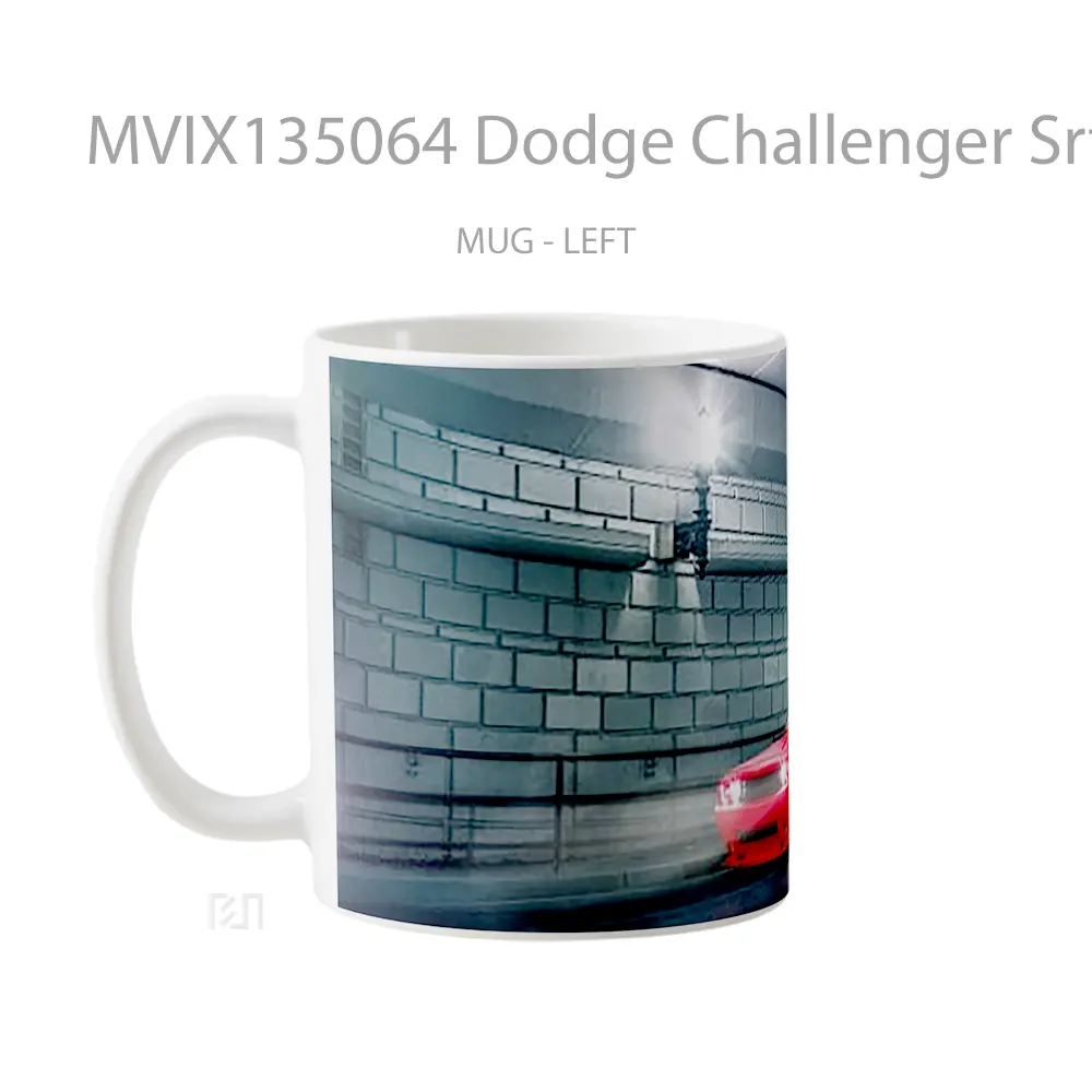 Mug Dodge Challenger Srt V3 Gelas Keramik Unik - All-side / Desain