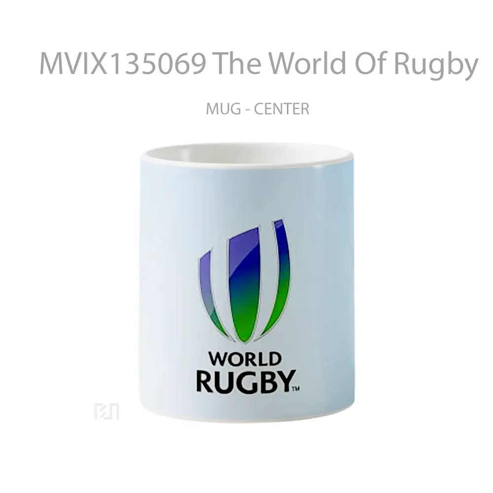 Mug The World Of Rugby Gelas Keramik Unik