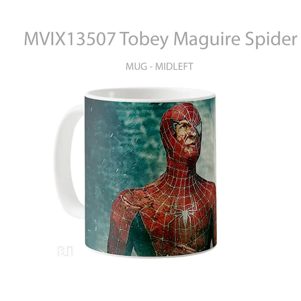 Mug Tobey Maguire Spider Man Gelas Superhero - All-side / Desain