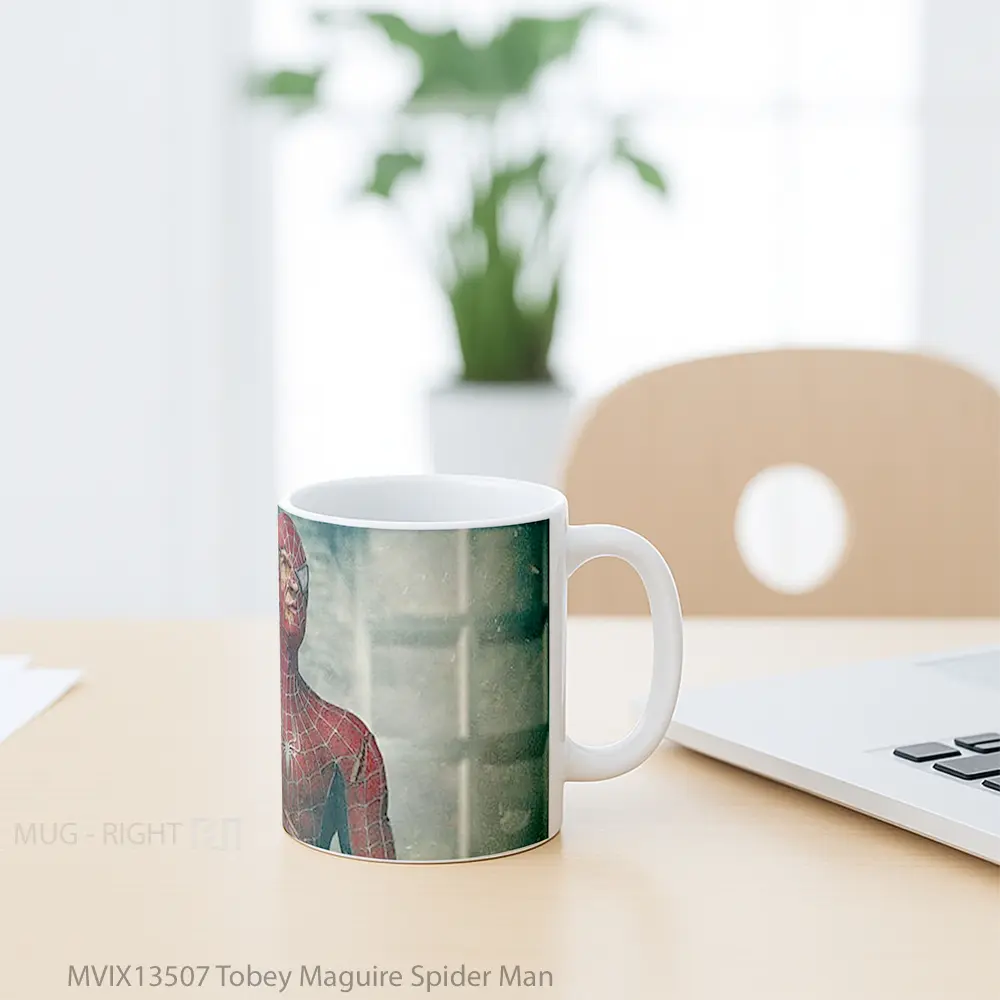 Mug Tobey Maguire Spider Man Gelas Superhero - All-side / Desain