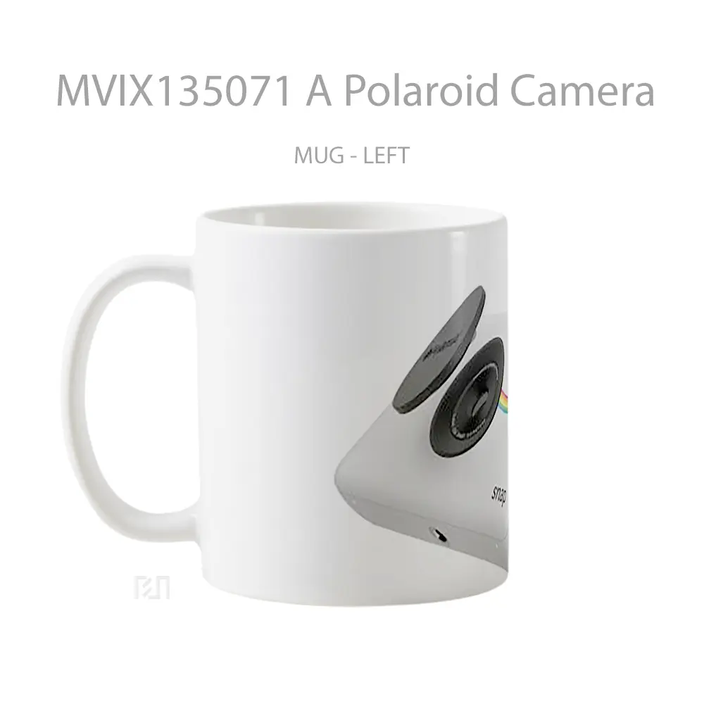 Mug A Polaroid Camera Gelas Keramik Unik - All-side / Desain