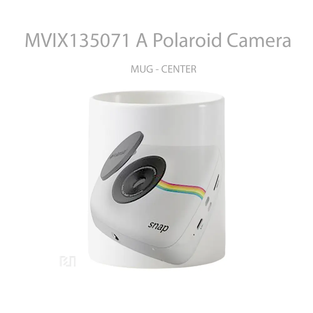 Mug A Polaroid Camera Gelas Keramik Unik