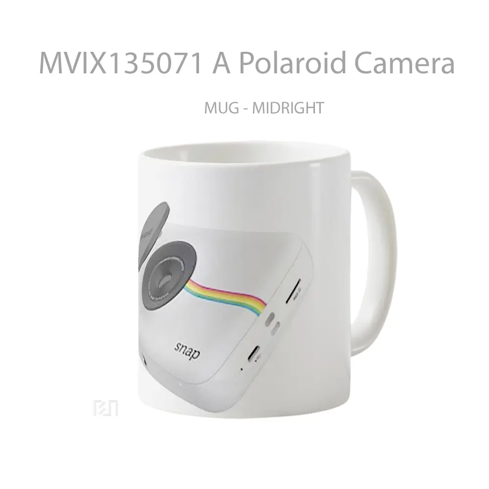 Mug A Polaroid Camera Gelas Keramik Unik - All-side / Desain