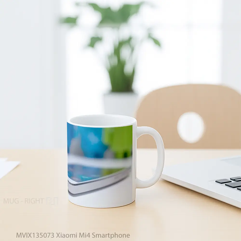 Mug Xiaomi Mi4 Smartphone Gelas Keramik Unik - All-side / Desain