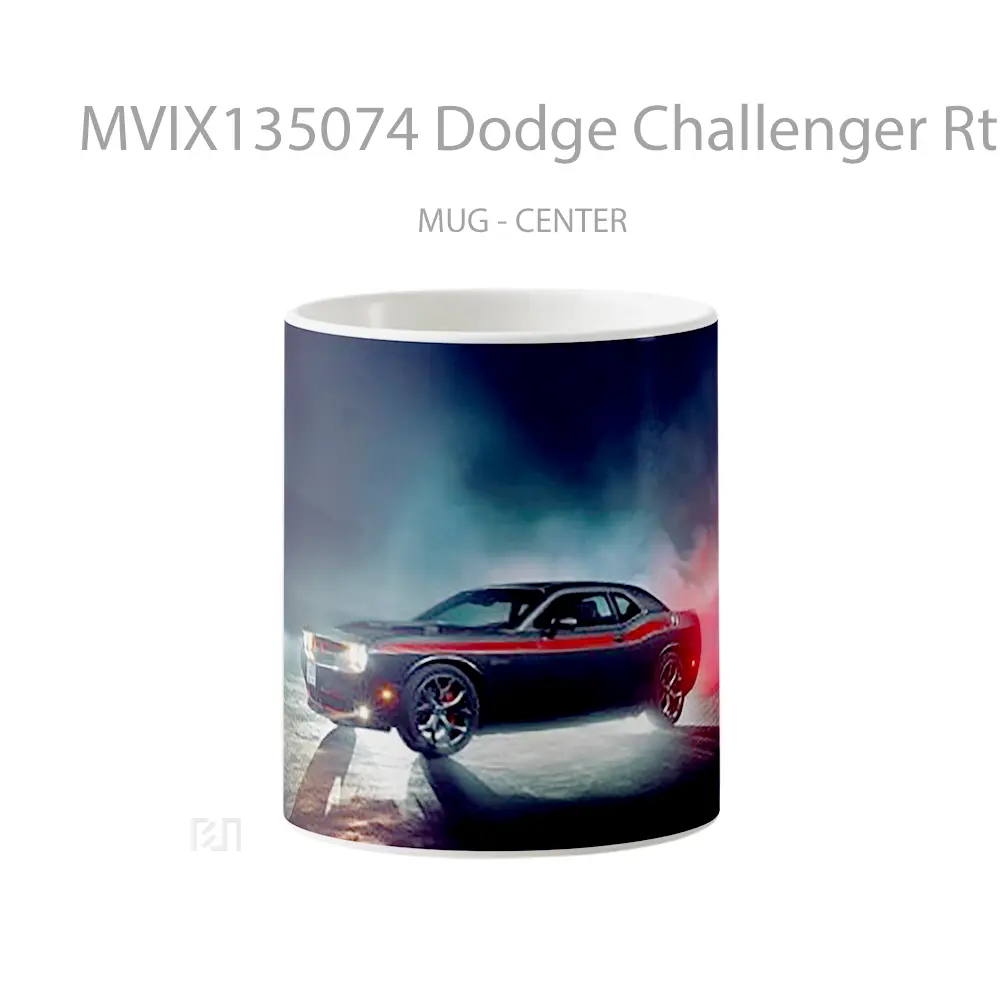 Mug Dodge Challenger Rt Gelas Keramik Unik