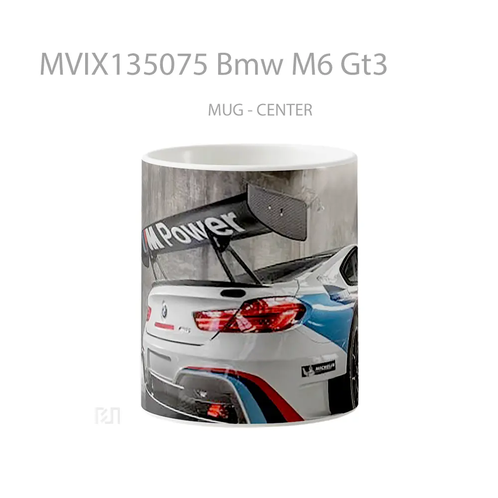 Mug Bmw M6 Gt3 Cangkir Mobil