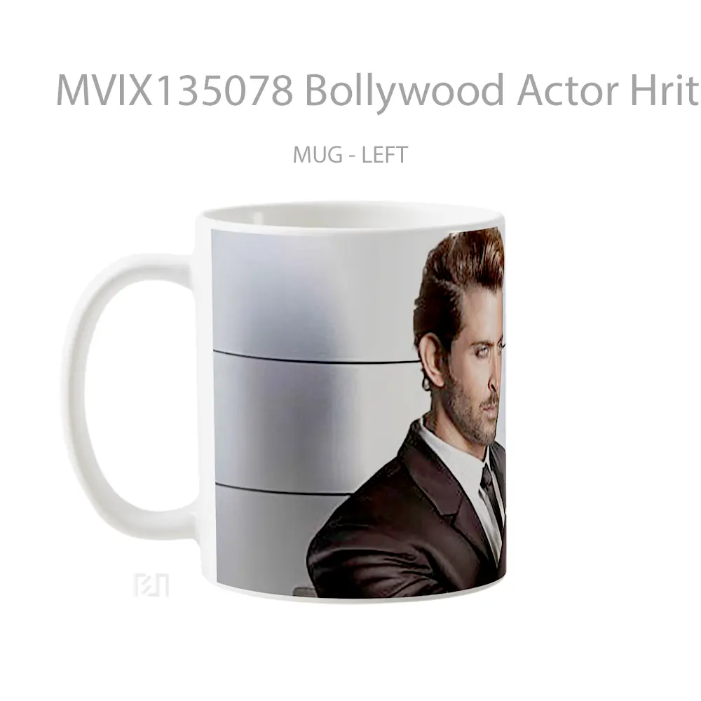 Mug Bollywood Actor Hrithik Roshan Gelas Keramik Unik - All-side / Desain