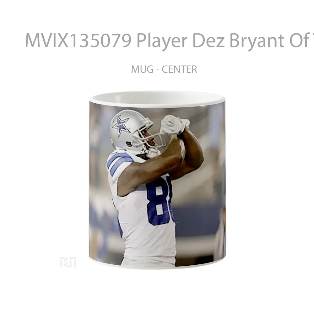 Mug Player Dez Bryant Of The Dallas Cowboys Gelas Keramik Unik
