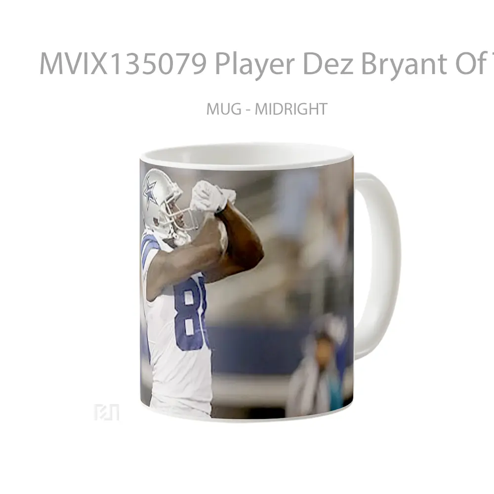 Mug Player Dez Bryant Of The Dallas Cowboys Gelas Keramik Unik - All-side / Desain