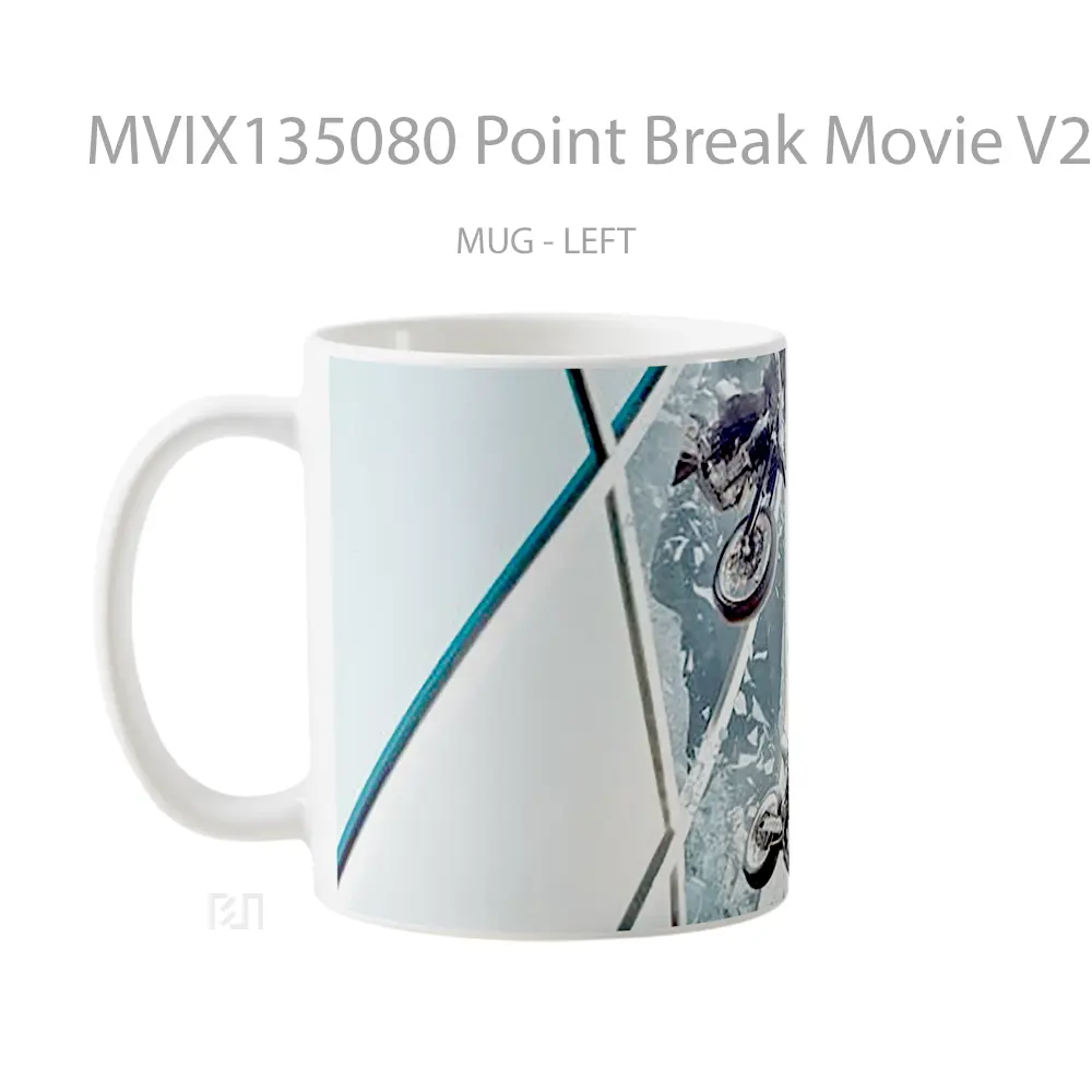 Mug Point Break Movie V2 Gelas Keramik Unik - All-side / Desain