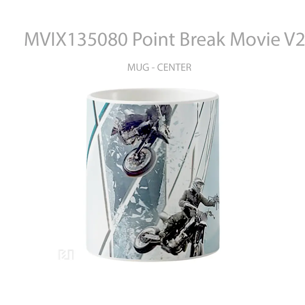 Mug Point Break Movie V2 Gelas Keramik Unik
