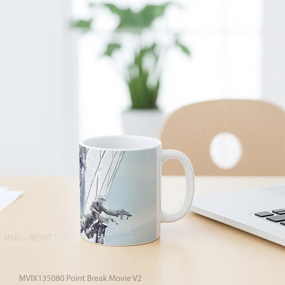 Mug Point Break Movie V2 Gelas Keramik Unik - All-side / Desain