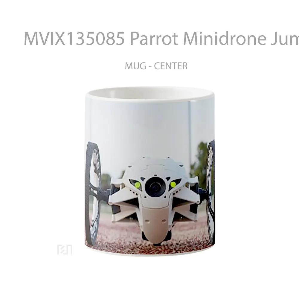 Mug Parrot Minidrone Jumping Sumo Gelas Keramik Unik