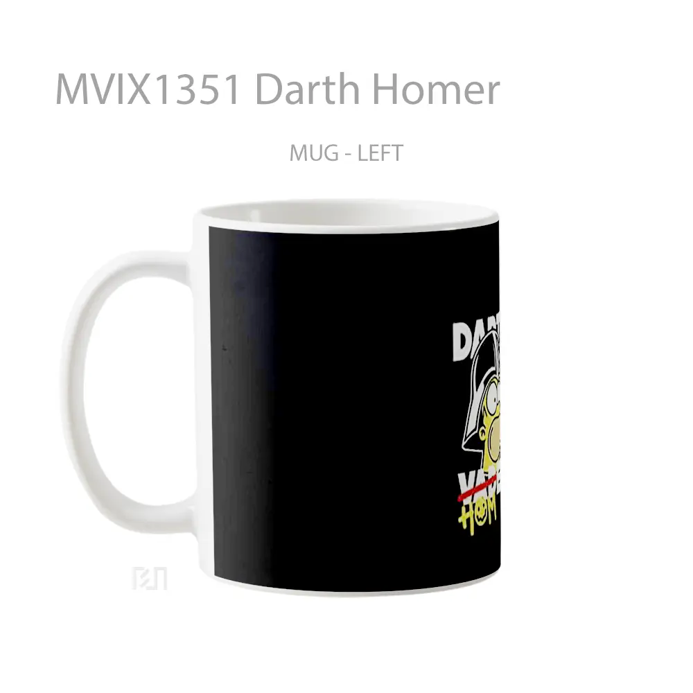 Mug Darth Homer Gelas Star Wars - All-side / Desain