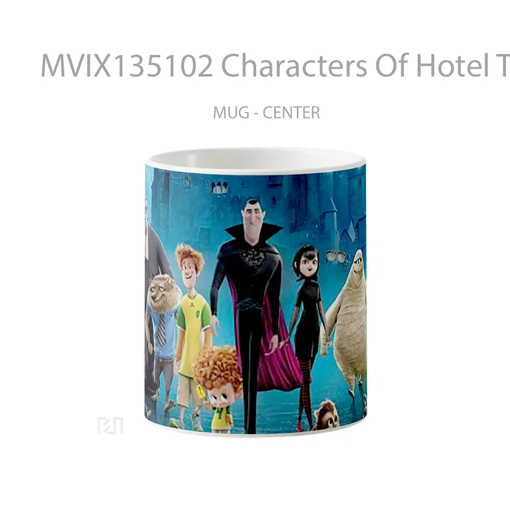 Mug Characters Of Hotel Transylvania Gelas Keramik Unik