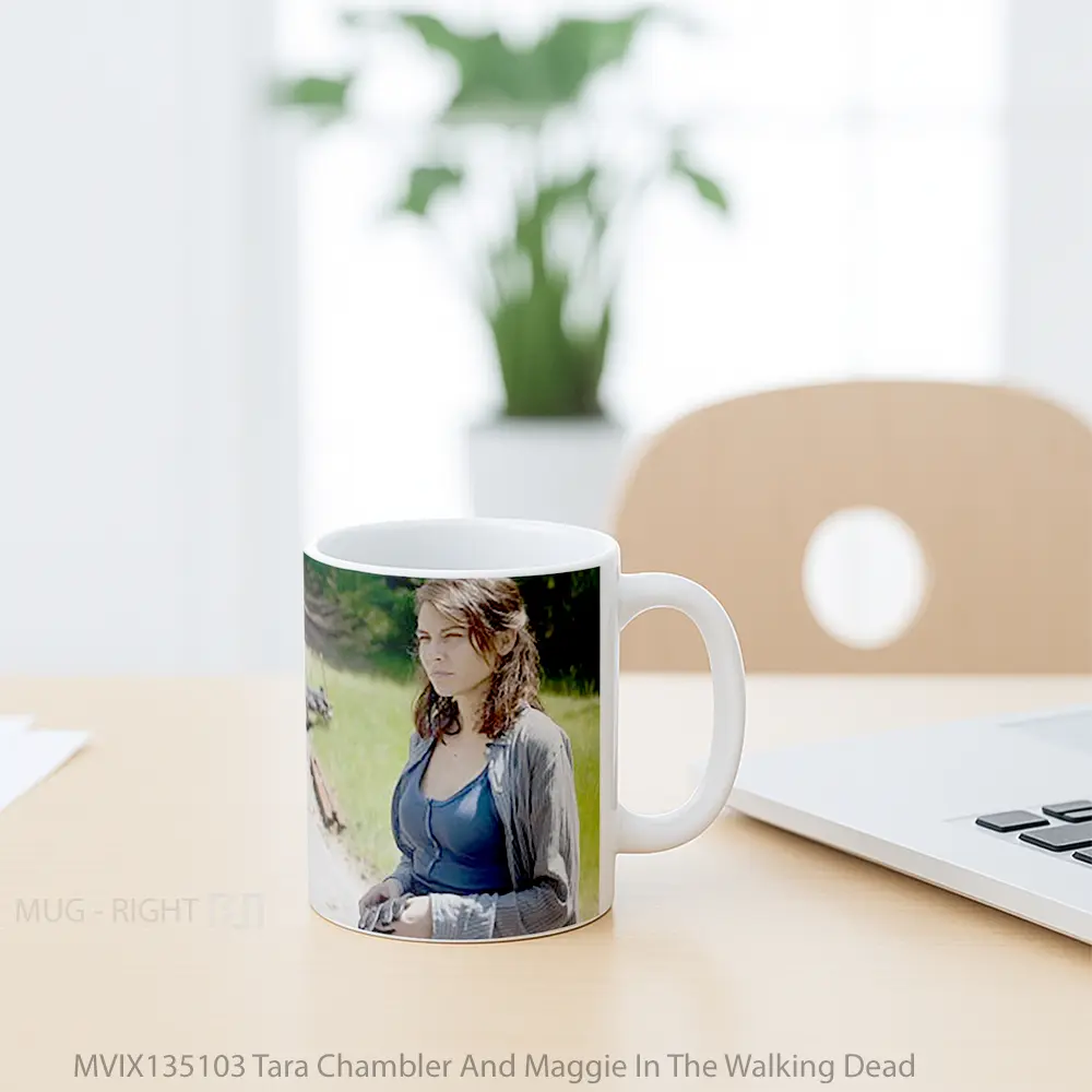Mug Tara Chambler And Maggie In The Walking Dead Gelas Keramik Unik - All-side / Desain