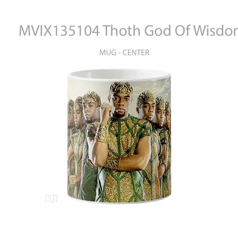 Mug Thoth God Of Wisdom Gelas Keramik Unik