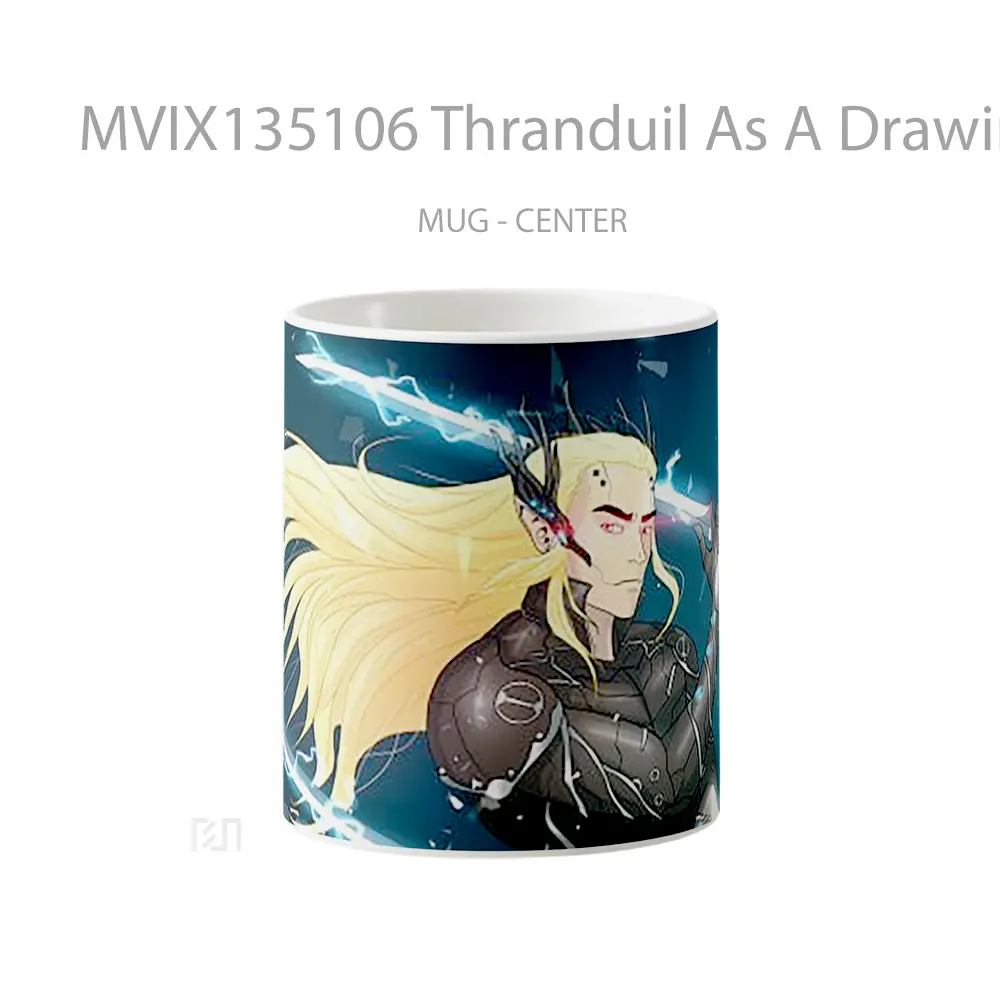 Mug Thranduil As A Drawing Of Metal Gear Rising Revengeance Gelas Keramik Unik