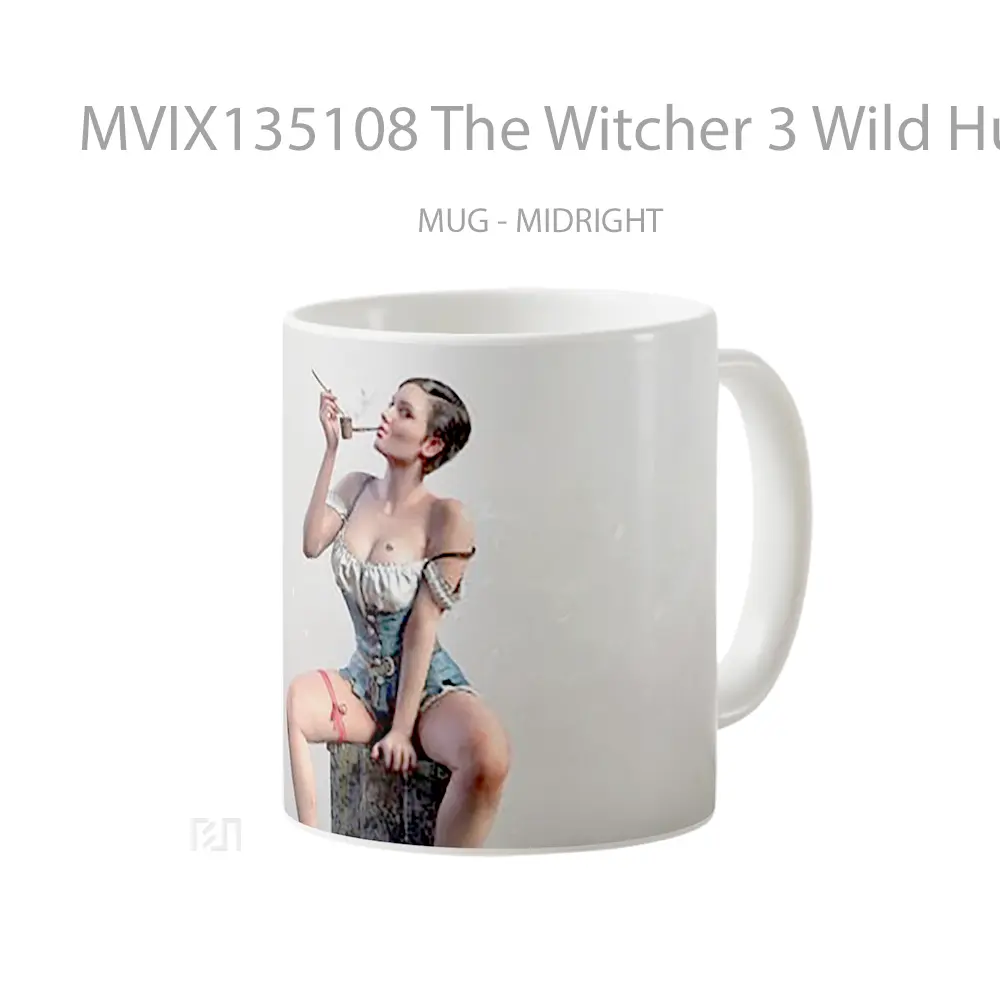 Mug The Witcher 3 Wild Hunt Dacer Gelas Keramik Unik - All-side / Desain