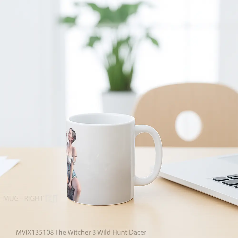 Mug The Witcher 3 Wild Hunt Dacer Gelas Keramik Unik - All-side / Desain