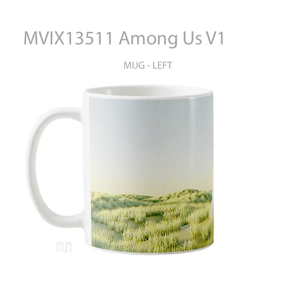 Mug Among Us V1 Gelas Keramik Unik - All-side / Desain