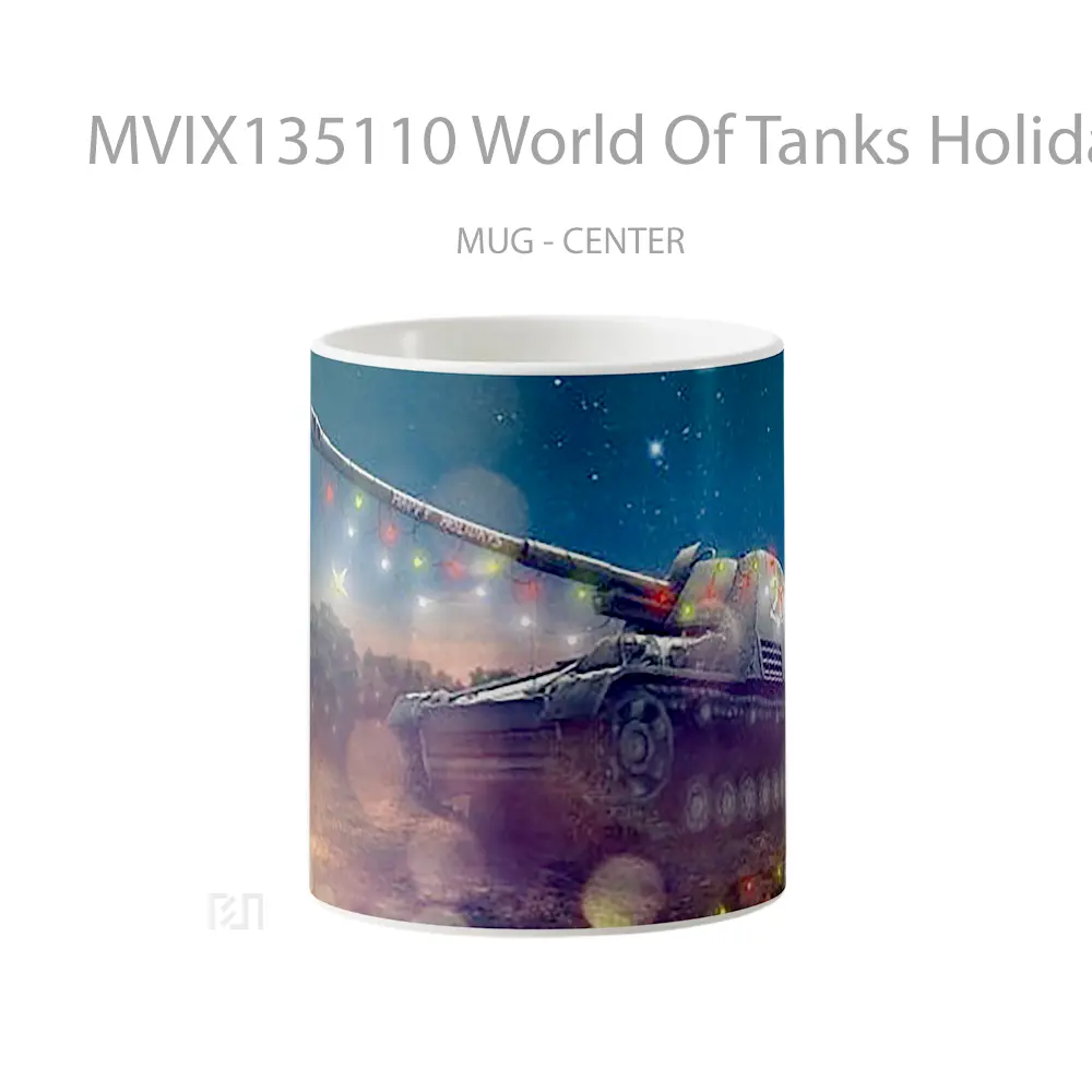 Mug World Of Tanks Holidays Gelas Keramik Unik