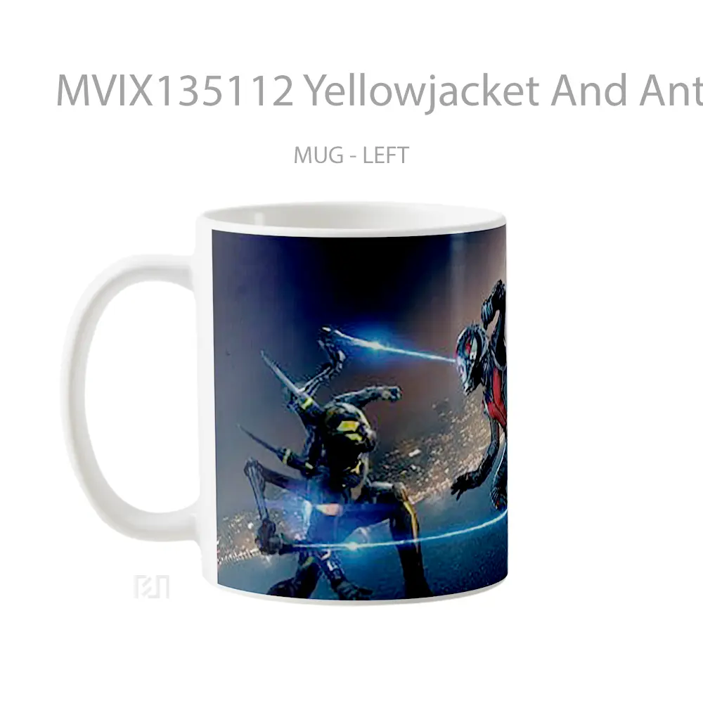 Mug Yellowjacket And Ant Man Gelas Superhero - All-side / Desain