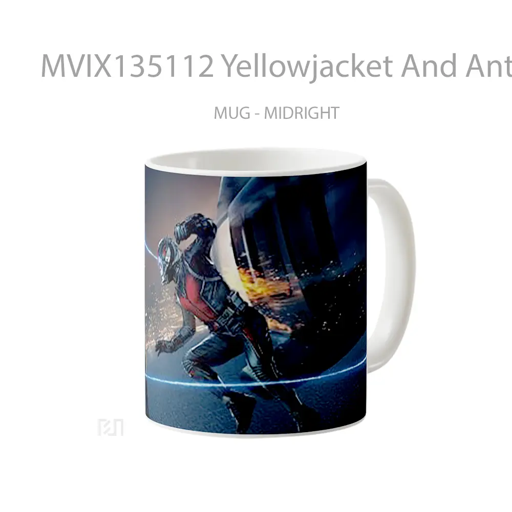 Mug Yellowjacket And Ant Man Gelas Superhero - All-side / Desain