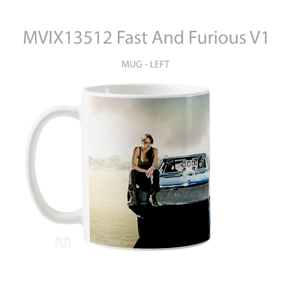 Mug Fast And Furious V1 Gelas Keramik Unik - All-side / Desain