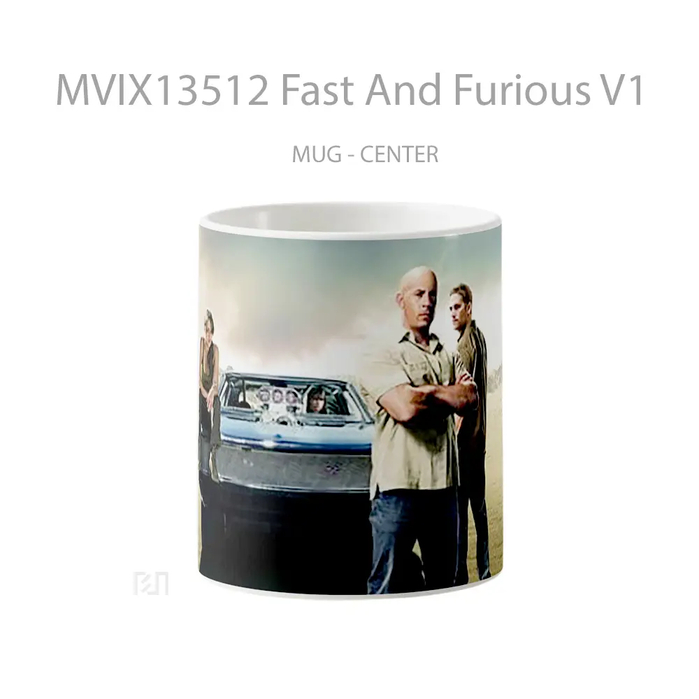 Mug Fast And Furious V1 Gelas Keramik Unik