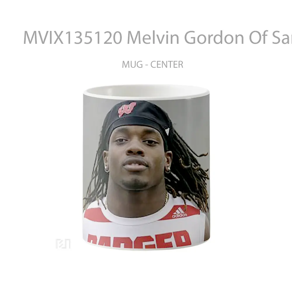 Mug Melvin Gordon Of San Diego Chargers Gelas Keramik Unik