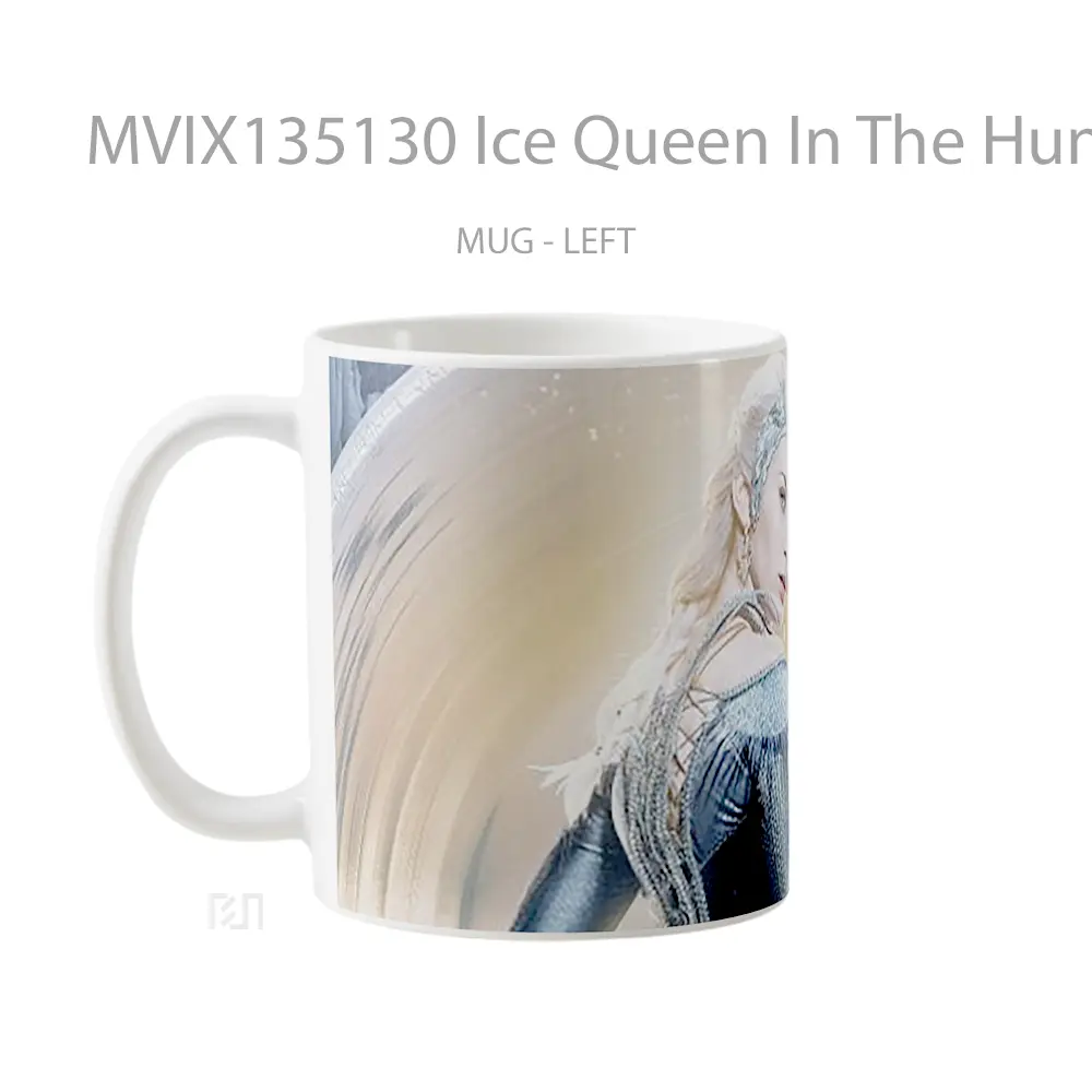 Mug Ice Queen In The Hunter And The Ice Queen Gelas Keramik Unik - All-side / Desain