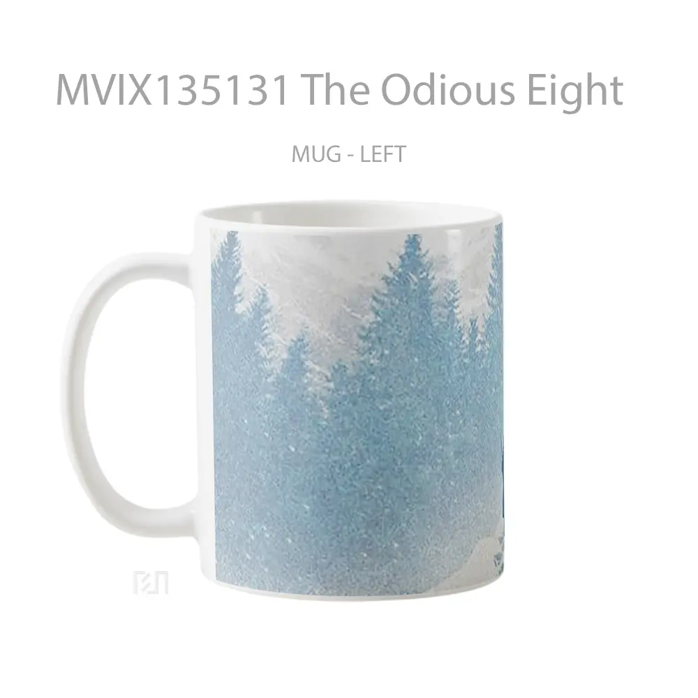 Mug The Odious Eight Gelas Keramik Unik - All-side / Desain