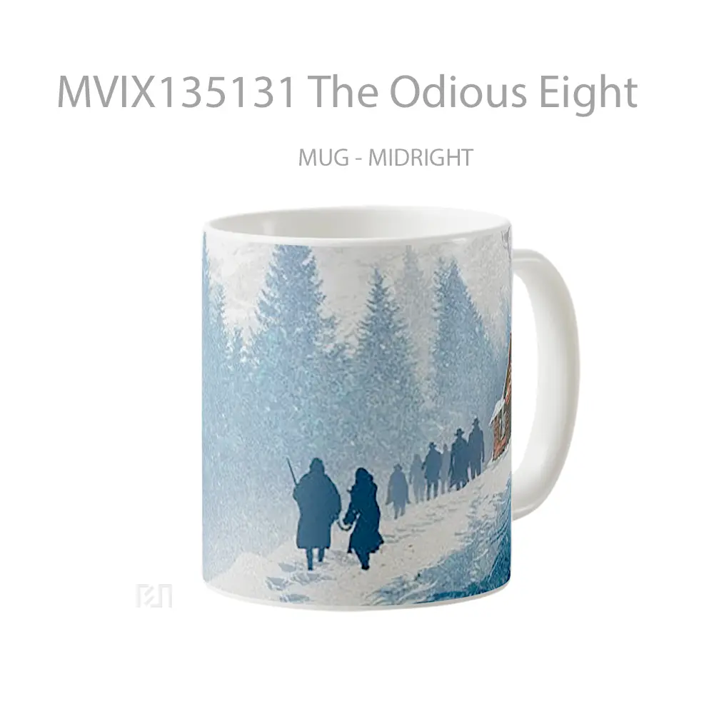 Mug The Odious Eight Gelas Keramik Unik - All-side / Desain