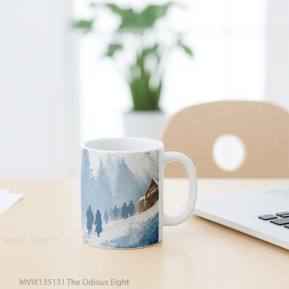 Mug The Odious Eight Gelas Keramik Unik - All-side / Desain
