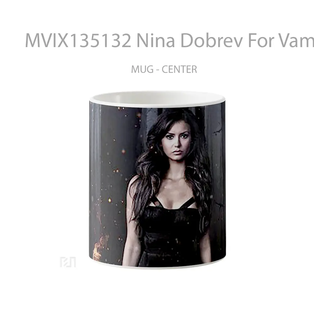 Mug Nina Dobrev For Vampire Diaries Gelas Fantasi