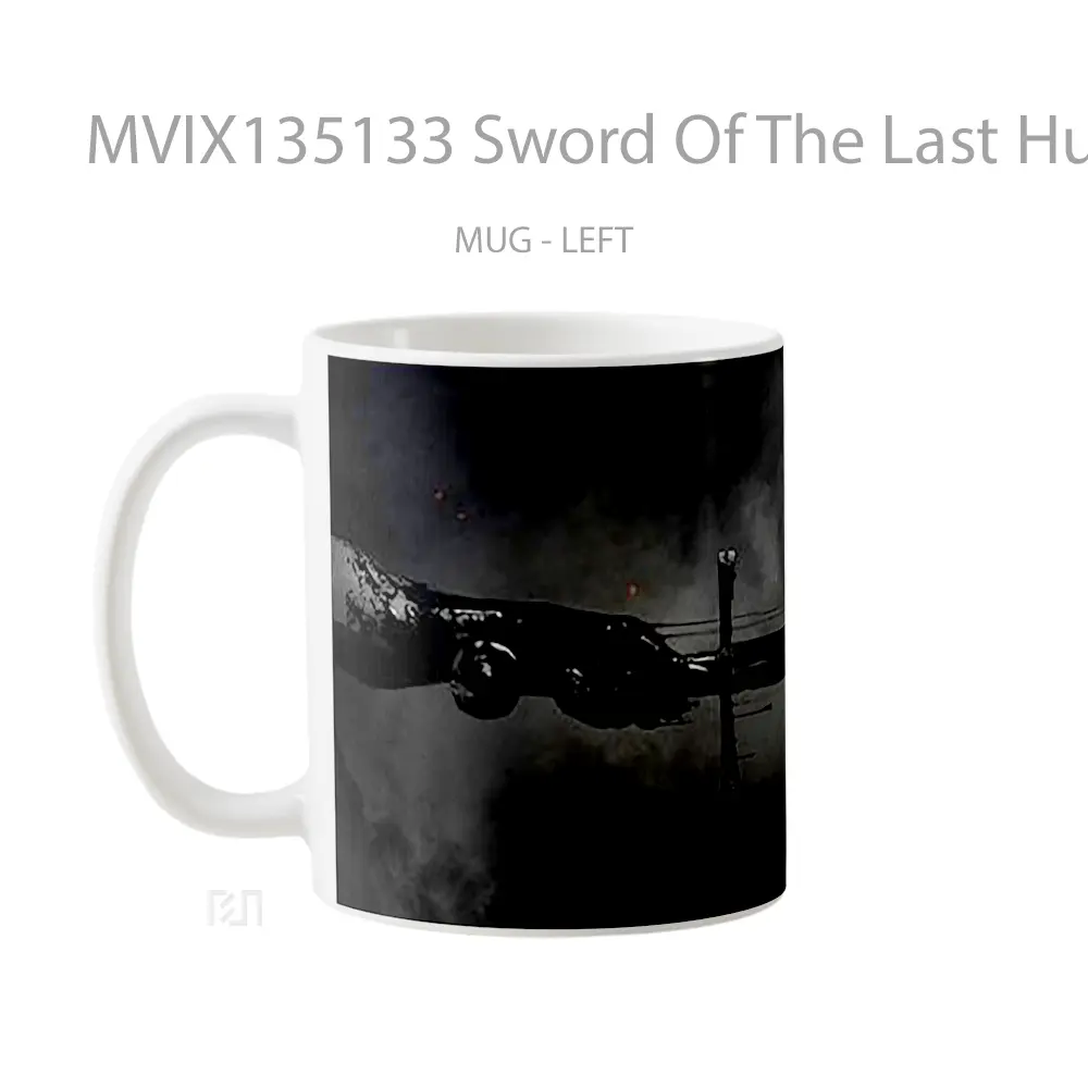 Mug Sword Of The Last Hunter Sorcerer Gelas Fantasi - All-side / Desain