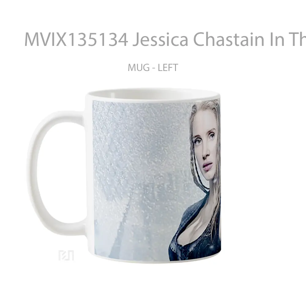 Mug Jessica Chastain In The Hunter And The Ice Queen Gelas Keramik Unik - All-side / Desain
