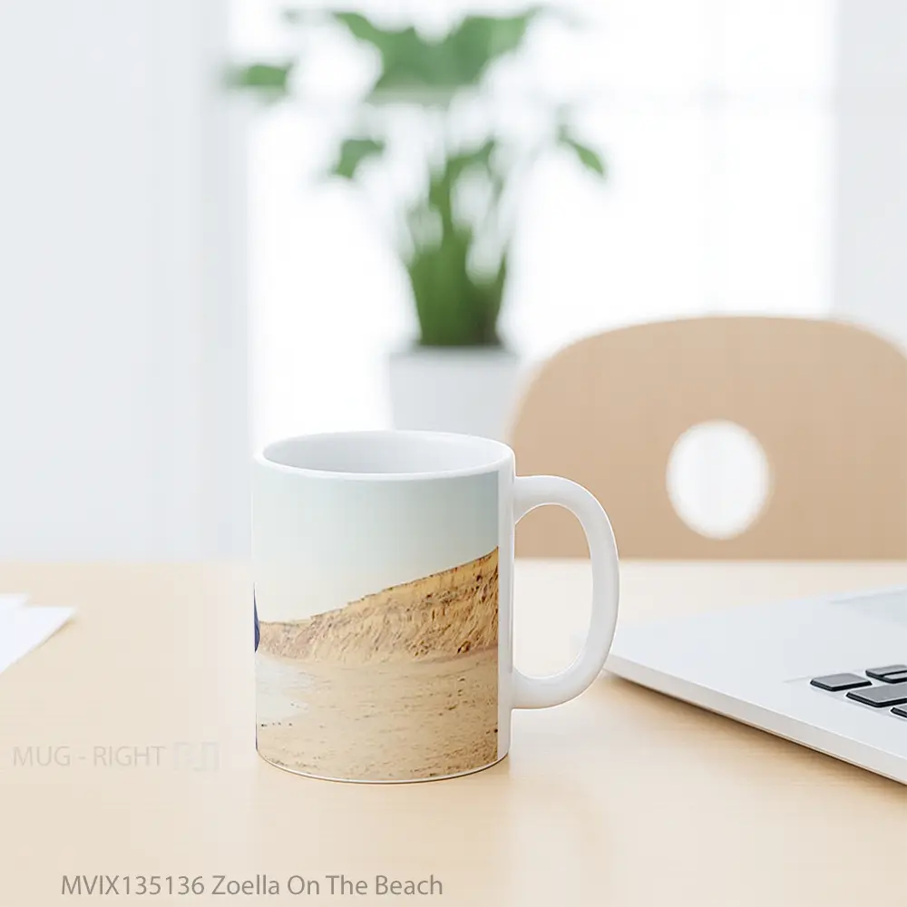 Mug Zoella On The Beach Gelas Pemandangan Alam - All-side / Desain