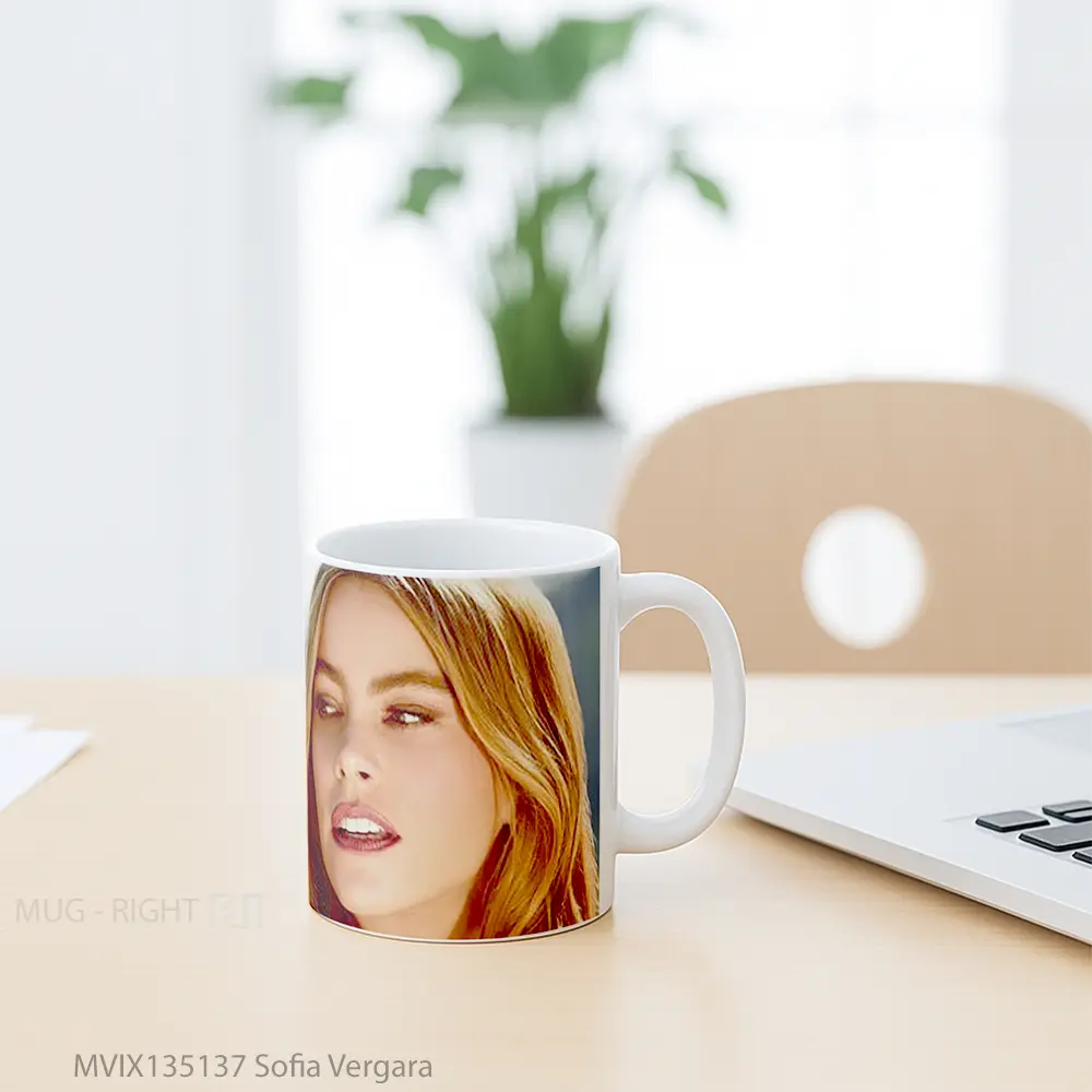 Mug Sofia Vergara Gelas Keramik Unik - All-side / Desain