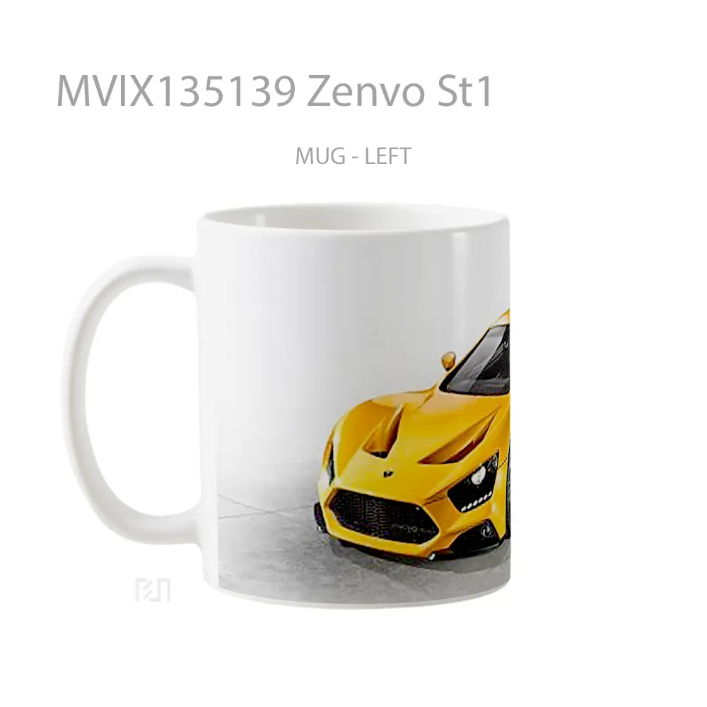 Mug Zenvo St1 Gelas Keramik Unik - All-side / Desain