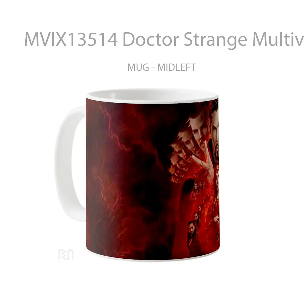 Mug Doctor Strange Multiverse Of Madness V2 Gelas Superhero - All-side / Desain