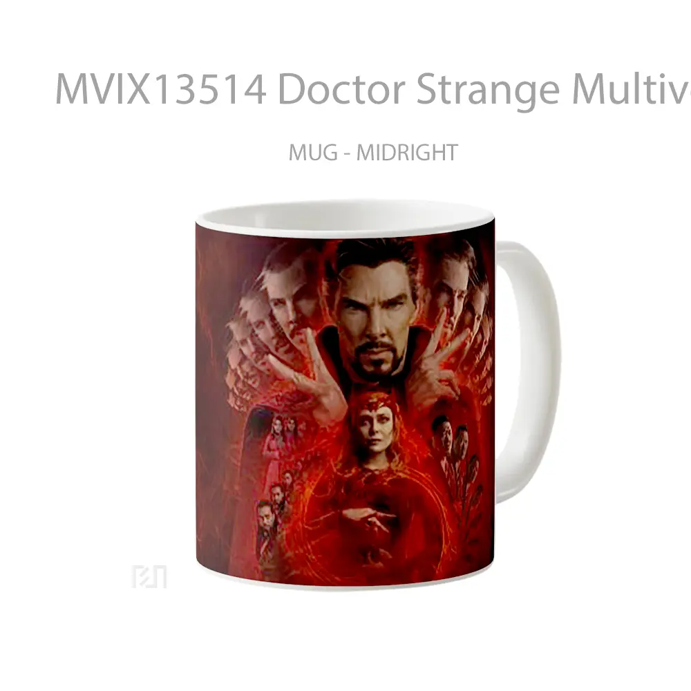 Mug Doctor Strange Multiverse Of Madness V2 Gelas Superhero - All-side / Desain