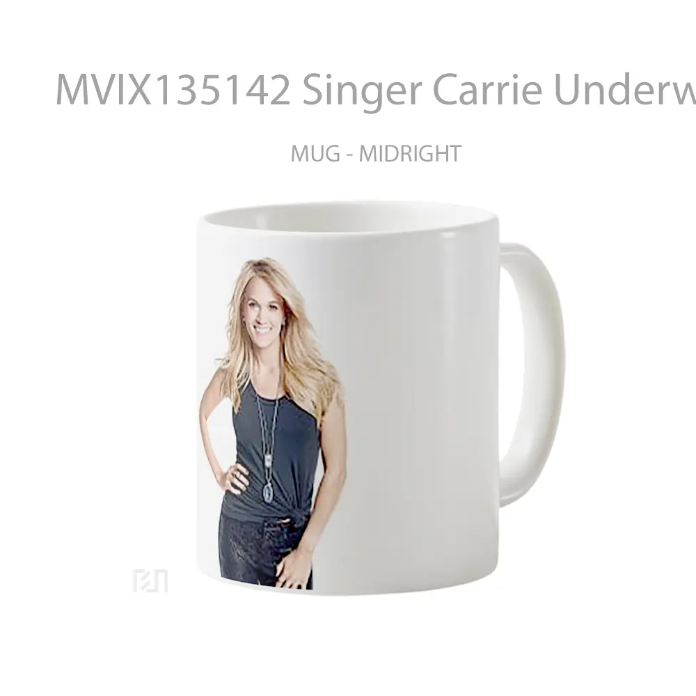 Mug Singer Carrie Underwood Gelas Keramik Unik - All-side / Desain