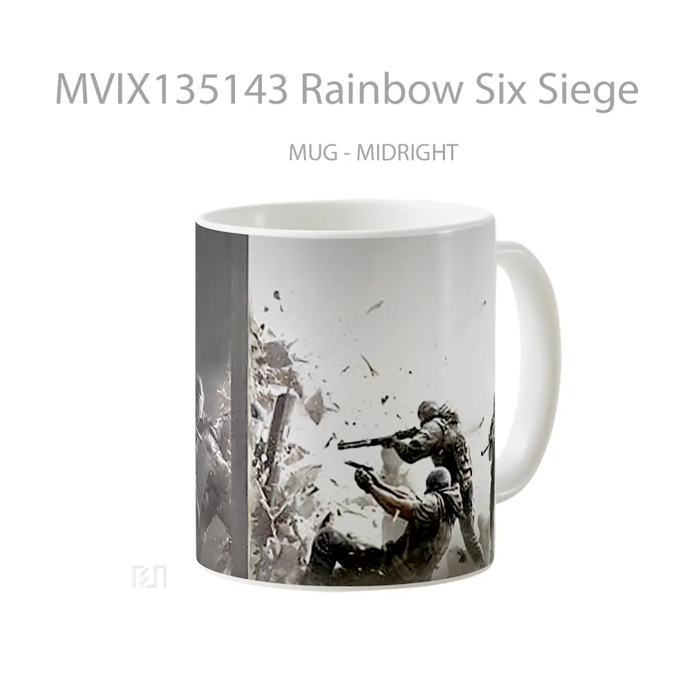 Mug Rainbow Six Siege Gelas Keramik Unik - All-side / Desain